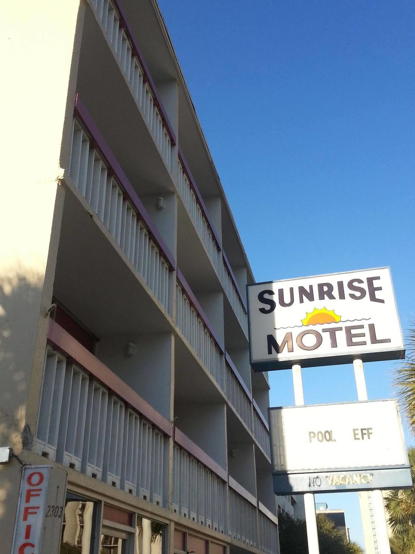 Sunrise Motel Myrtle Beach Exterior photo